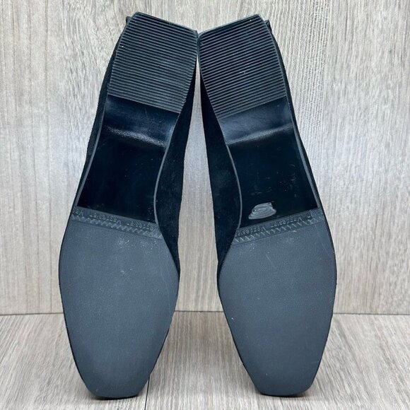 California Magdesians Shoes Womens 6M Jeweled Embellished Loafer Suede Black - Picture 11 of 12